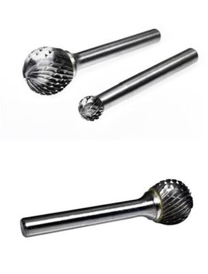 jakość  Polished Carbide Ball Burr Bits Wear Resistance For Shipbuilding fabryka