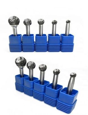 Dobra cena. 6 mm Szczyp D typu Karbid Piłkowy Burr Twardość Aluminiowe cięcia Carbide Burrs w Internecie