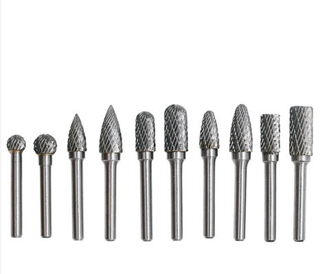 jakość  Brazed Double Cut Rotary Files Carbide Burrs Set 50000RPM fabryka