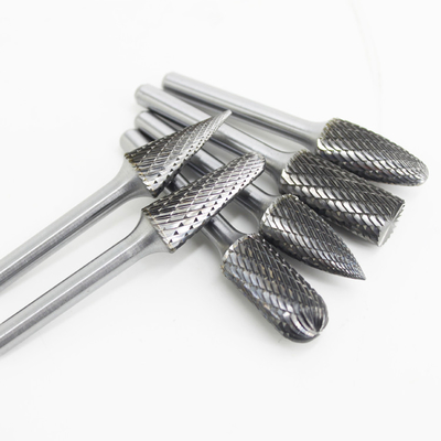 Dobra cena. Szybkość cięcia Tungsten Carbide Rotary Burrs AlTiN powlekane różne kształty zębów w Internecie