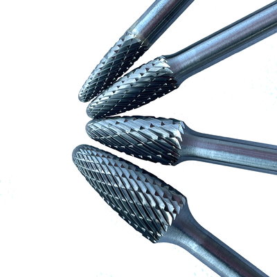 Dobra cena. Zastosowane logo Carbide Burr narzędzia Bity Diamant Cut Carbide Burrs Cienkie cięcie / podwójne cięcie dla przemysłu w Internecie