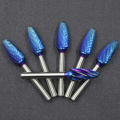Dobra cena. SILVER Tungsten Carbide Burr Set 1/8-1/4 INCH lub 3-6MM Rozmiar szynki Cobalt Ingredient w Internecie