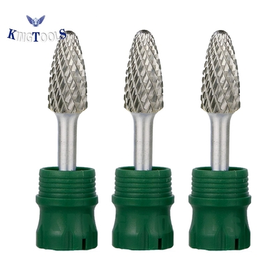 Dobra cena. SF-5 Tungsten Carbide Rotary Burr Dwukrotny kształt drzewa 1/4 w Internecie