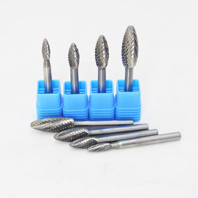 Dobra cena. 3mm and 6mm Extended Length Flame Shape Carbide Burr Die Grinder Bit for Metal Grinding w Internecie