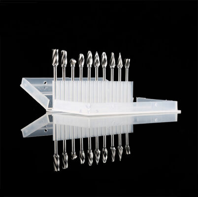 Dobra cena. 10 szt. frezów obrotowych z węglika spiekanego Aluma Cut z trzpieniem 1/8