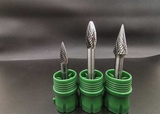 Dobra cena. OEM/ODM SA SB SC SF SL 1/4 ''Chwyt 6.35mm Dia Podwójne nacięcie z węglika spiekanego obrotowe narzędzia do przenoszenia zadziorów z węglików spiekanych w Internecie