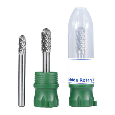 Dobra cena. 6mm Shank Silver Spawalniczy frez obrotowy z węglika spiekanego do cięcia metalu w Internecie